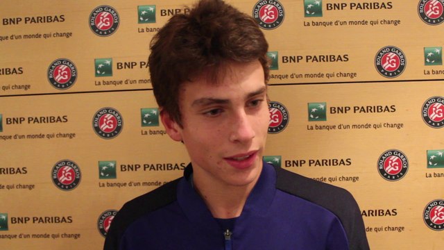 Roland-Garros 2016 - Geoffrey Blancaneaux : C'est un rêve ce Roland-Garros 2016