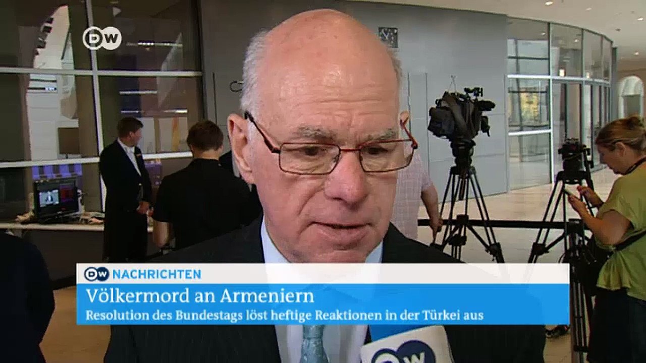 Armenien-Resolution: Interview mit Bundestagspräsident Norbert Lammert | DW Nachrichten