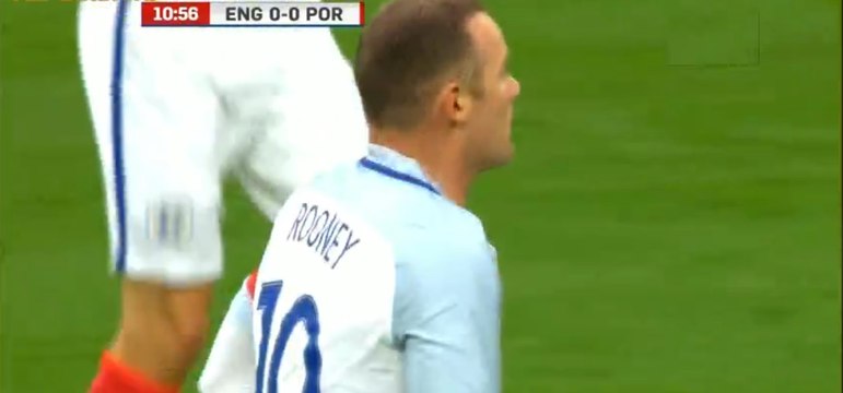 Wayne Rooney incredible MISS - England 0-0 Portugal - 02-06-2016