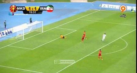 Sardar Azmoun second Goal ~ FYR Macedonia vs Iran 1-2