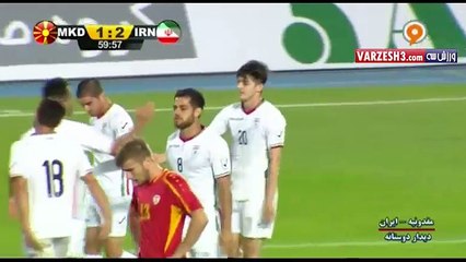 Sardar Azmoun hattrick Goal ~ FYR Macedonia vs Iran 1-3