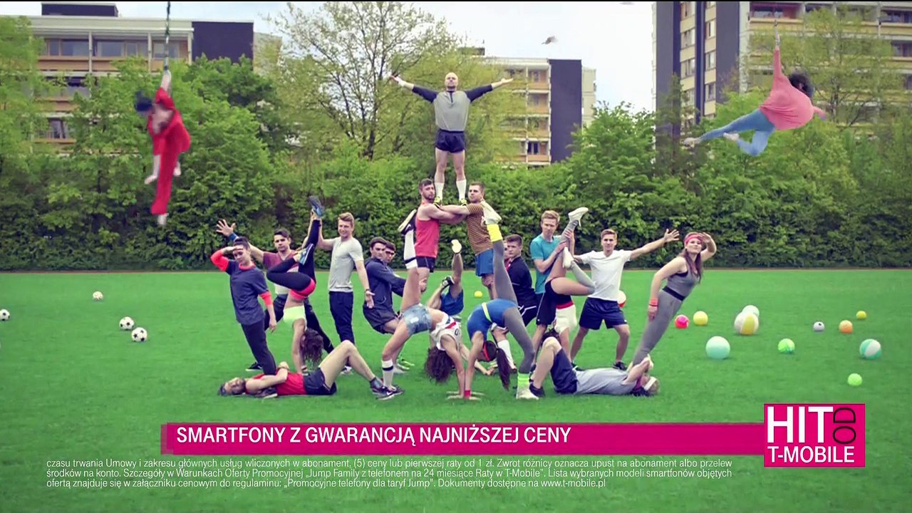 Sklep UEFA, T-Mobile, Huawei, Tymbark, Plus- reklamy