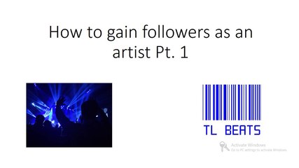 How to gain followers as an artist