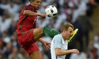 Bruno Alves Reckless -  Red Card HD - England 0-0 Portugal- 02.06.2016 HD