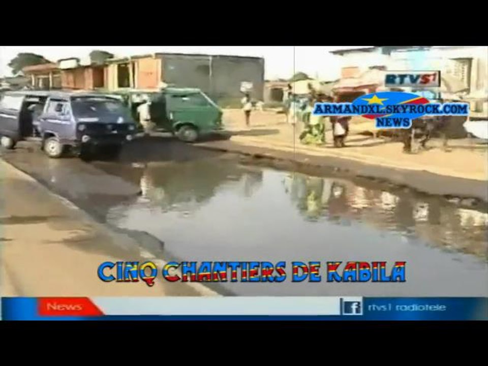VOICI L’ECHEC DE 5 CHANTIERS DE KABILA À KINSHASA: Tu dois partir et laisser la place à une autre personne