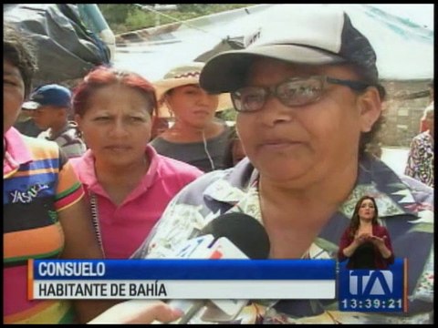 Ayuda humanitaria disminuye en zonas afectadas por el terremoto