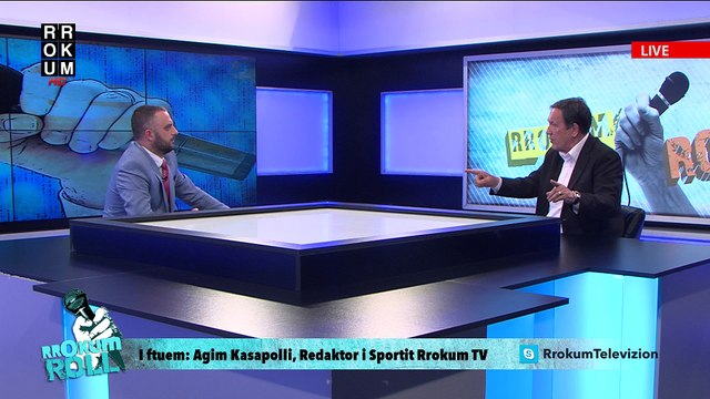 Rrokum Roll: Agim Kasapolli, Redaktor i Sportit Rrokum TV