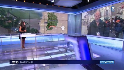 Inondations : à Nemours, la décrue semble être amorcée