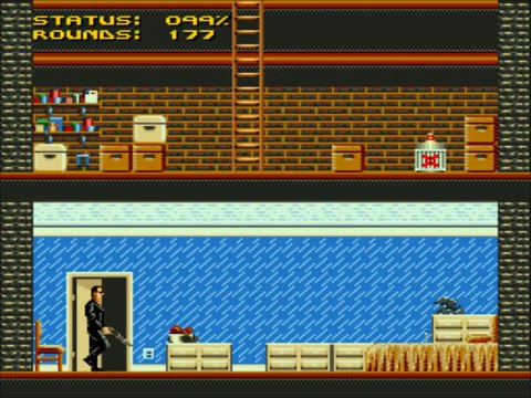 Terminator 2: Judgment Day - Level 2: John's Foster Home | Sega Genesis | Mega Drive Playthrough!