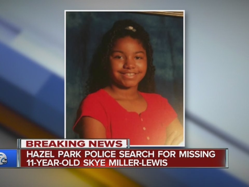 11-year-old Skye Miller-Lewis missing from Hazel Park