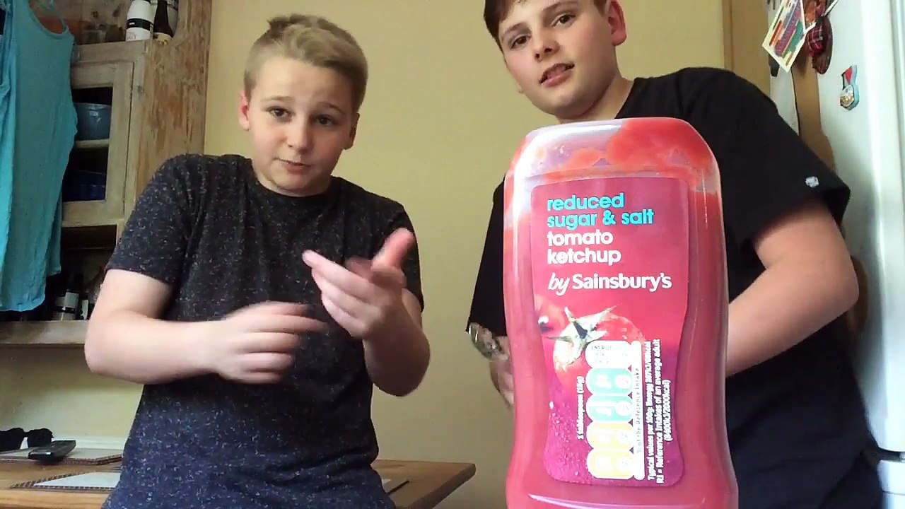 Crazy ketchup challenge