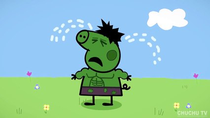 Hulk Peppa Pig Crying Baby Superhero video snippet