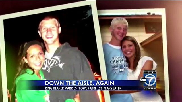 20 anos depois a menina das flores e o menino das alianças vão para o altar