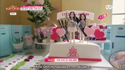 Mina adalah boneka-Stand by I.O.I CUT
