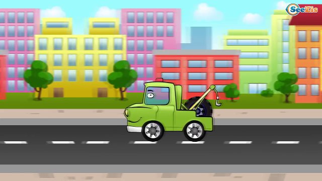 ✔ Dessin animé voiture. Monster Truck pour bébés. Tiki Taki Voitures ✔