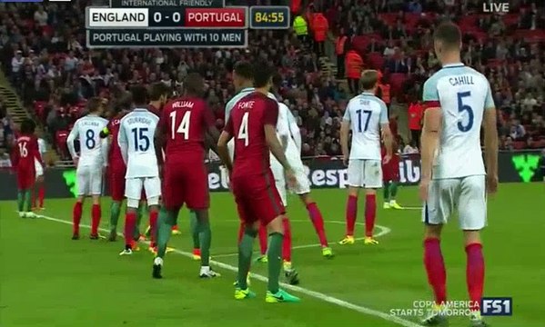 Chris Smalling Goal - England 1-0 Portugal 06.02.2016