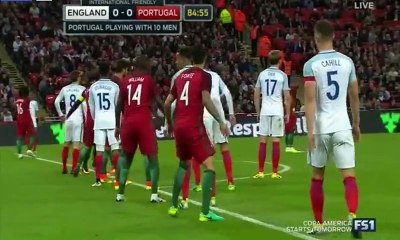 Chris Smalling Goal  - England 1-0 Portugal 06.02.2016