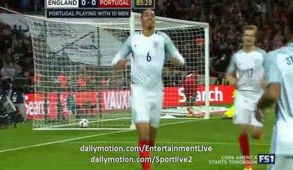 Smalling.CH Goal HD - England 1-0 Portugal