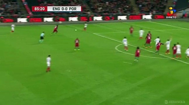 England vs Portugal 1-0 Chris Smalling Goal (Friendly Match) 02-06-2016