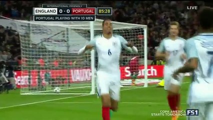 Chris Smalling Goal HD - England 1-0 Portugal - 02-06-2016