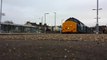 Two DRS Class 37s 37419 And 37405 Departing Lowestoft Working The 19:55 For Norwich 2/6/16