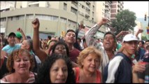 Venezolanos salen a las calles para protestar por la escasez de alimentos en el país