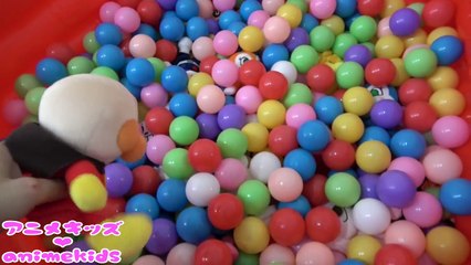 アンパンマン おもちゃ ボール プール みんなを見つけよう❤ animekids アニメキッズ animation Anpanman Toy