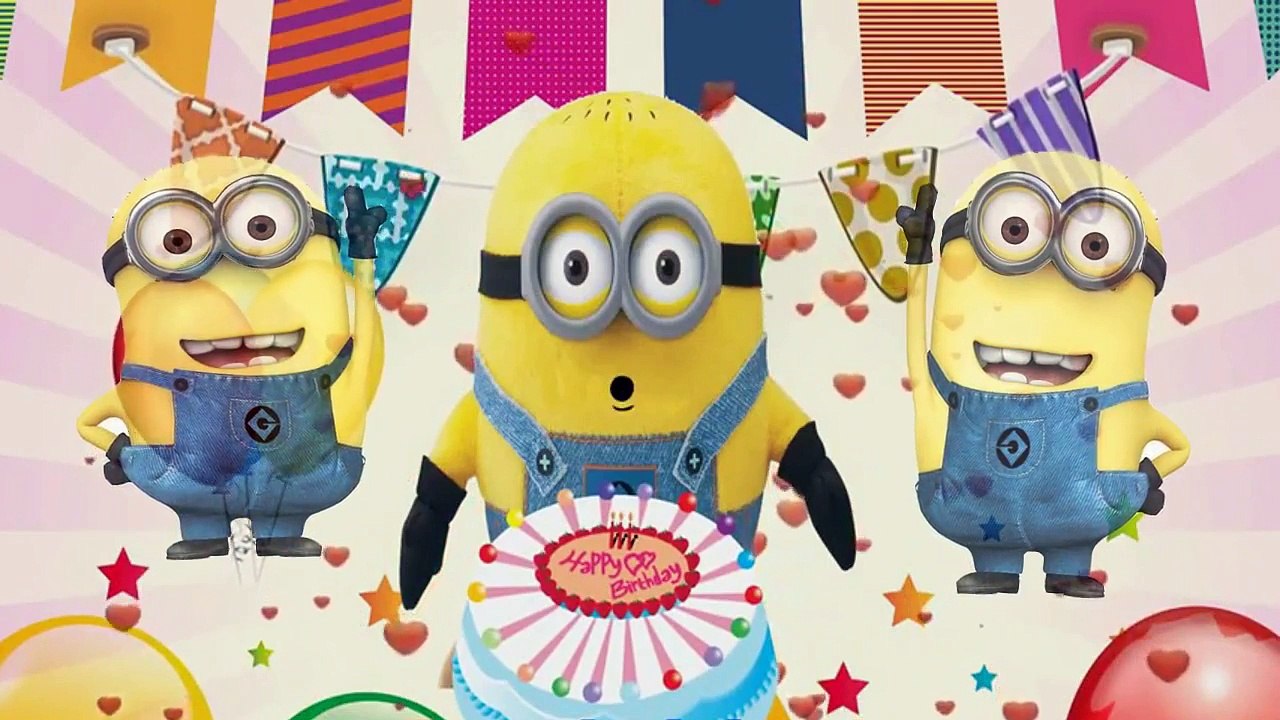 Happy Birthday Song Minions For Kids I Children Songs Nursery Rhymes To You 2016