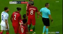 Bruno Alves RED CARD England 0 - 0 Portugal Friendly Match 2-6-2016