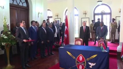 Türkiye ile Kenya Arasında İmzalanan Anlaşmalar