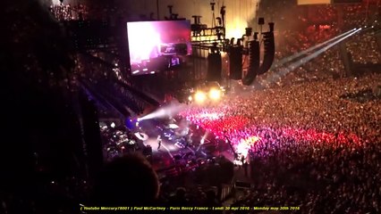 Paul McCartney live Paris 2016 : Live and let die