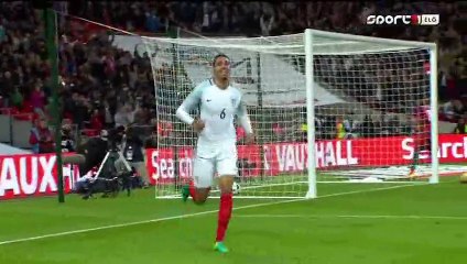Smalling C. Goal HD - England 1-0 Portugal - 02-06-2016 Friendly Match (1)
