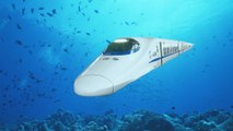 China maddening world with the new train project under the water, High-Speed Train to America