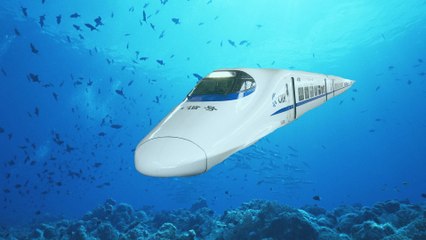China maddening world with the new train project under the water, High-Speed Train to America