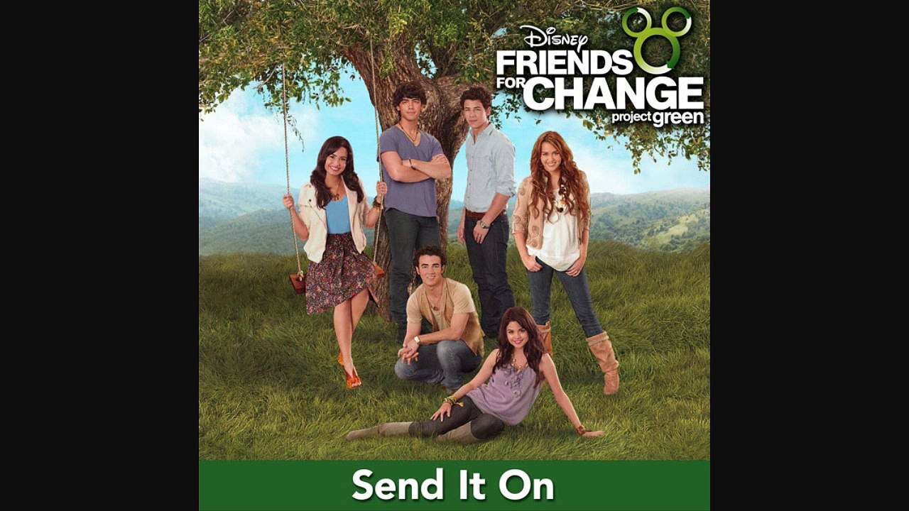 Miley Cyrus, Demi Lovato, Selena Gomez & Jonas Brothers - Send It