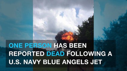 One person dead after Navy Blue Angel jet crash in Tennessee