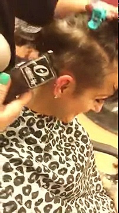 Shoulder Length Hair Undercut!