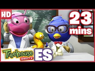 Los Backyardigans: El ataque del gusano de 15 metros | HD Episodios Para Niños - Ep.64