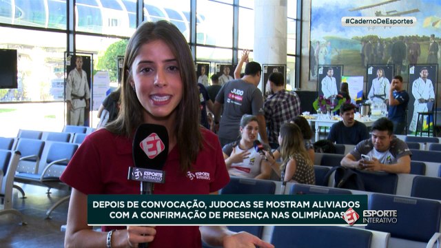 Judocas brasileiros mostram alívio depois de terem vaga confirmada nos Jogos Olímpicos