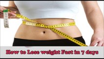 How to lose weight fast in 7 days(Hindi)   Instant Belly fat loss Home Remedy