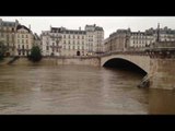 Floodwaters Rise in Paris Near Nôtre Dame