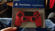 Magma Red DualShock 4 unboxing