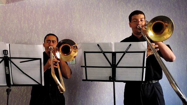 Sonata II - Croft - Trombone duo