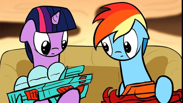 MLP Animation - Luna Starts A Gunfight - MLP my little pony ANIMATION ANIMATED song