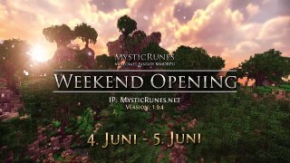 [Weekend Opening] MysticRunes MMORPG
