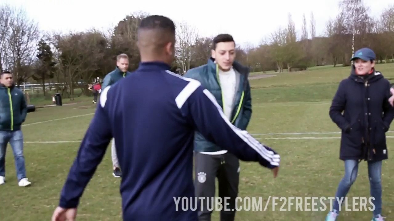 MESUT ÖZIL INSANE SKILLS!!! | F2Freestylers