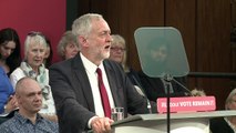 UK Labour leader warns against 'Tory Brexit'