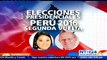 Candidatos a la presidencia de Perú cierran sus campañas a solo dos días de la segunda vuelta electoral