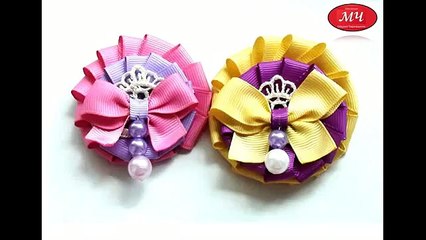 МК - DIY Ribbon flower