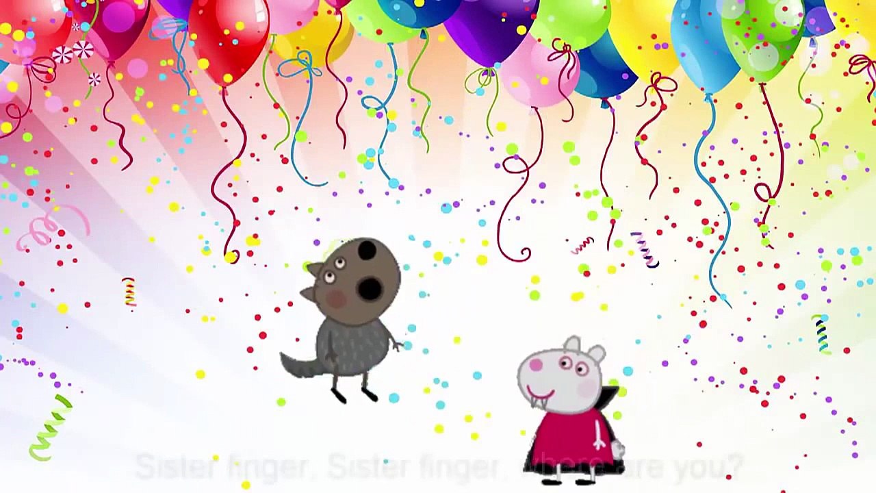 Peppa Pig Carnival Finger Family Nursery Rhyme video snippet